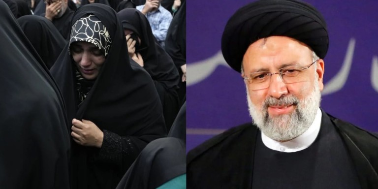 “Mourners Commence Days of Funerals for Iran’s President”