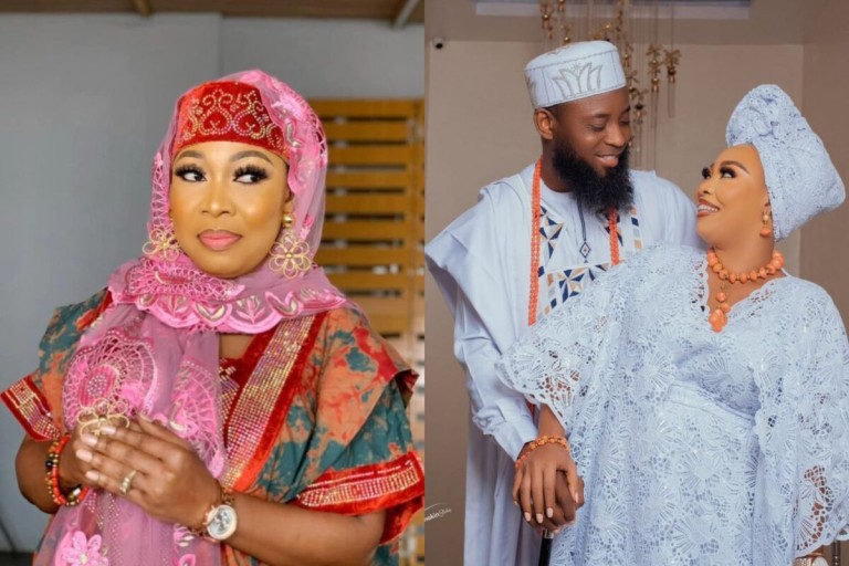 “A lot of men have said what he said to me, but couldn’t stand by their words” – Bimpe Akintunde pens heartfelt note to husband, speaks on being his 3rd wife (Video)