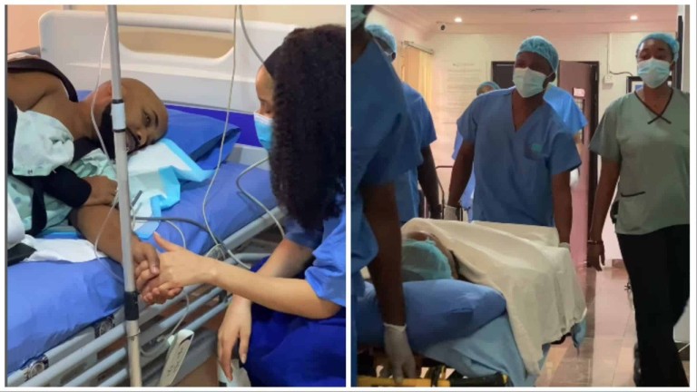 BANKY W OVERJOYED AFTER SUCCESSFUL COMPLETION OF 4TH SKIN CANCER SURGERY