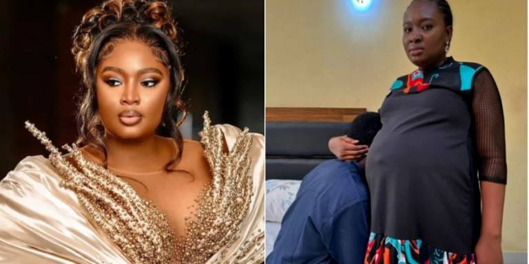 Mo Bimpe sparks reactions as she flaunts baby bump