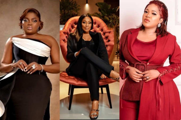 “SHE MUST BE OBEYED” – NETIZENS REACT TO ALLEGED REPORT OF HOW FUNKE AKINDELE PRESSURED MO ABUDU TO REMOVE TOYIN ABRAHAM FROM “CHIEF DADDY” MOVIE