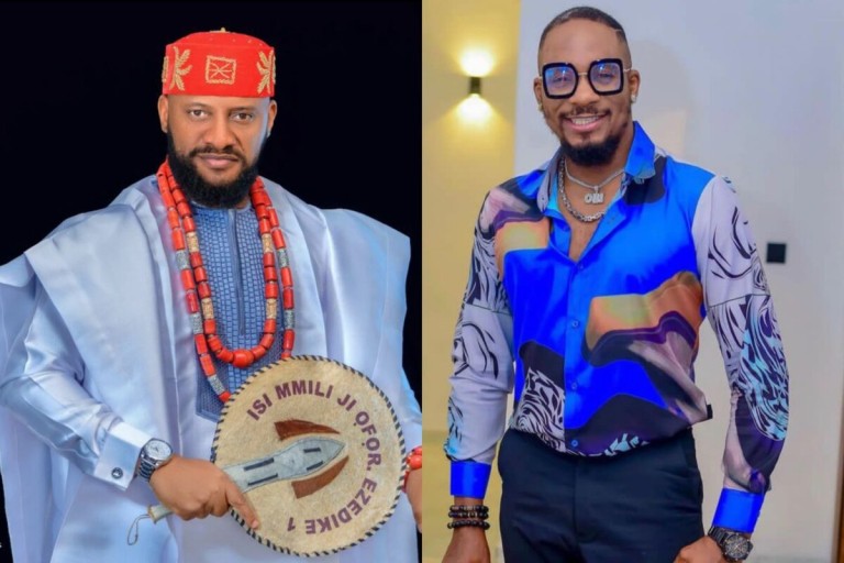 “IT HURTS DEEPLY” – YUL EDOCHIE ADMITS AS HE COMPLETELY FORGIVES LATE JUNIOR POPE, SENDS MESSAGE TO NOLLYWOOD