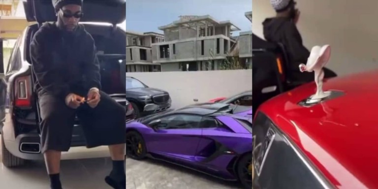 Video of Burna Boy’s garage causes stir online