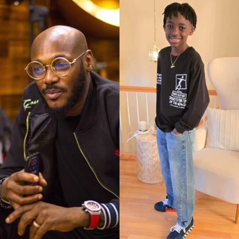 “I CAN’T TURN BACK THE HANDS OF TIME BUT I’LL MAKE UP FOR ALL THE DAYS I’VE MISSED” 2FACE IDIBIA ASSURES HIS YOUNGEST SON IN A BIRTHDAY MESSAGE