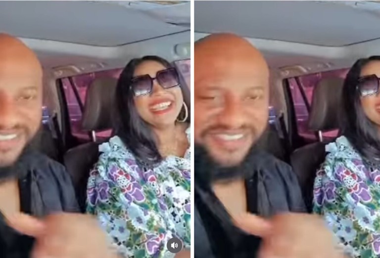 I know you all have missed us” Yul Edochie and his wife Judy Austin send a message to Nigerians