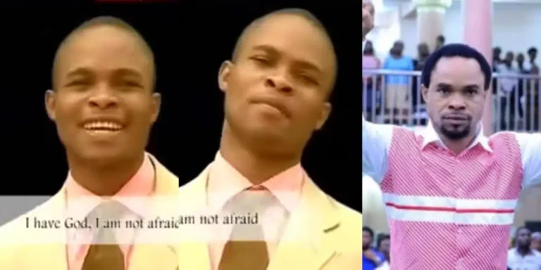 Nigerians dig up old video of Odumeje as a gospel singer