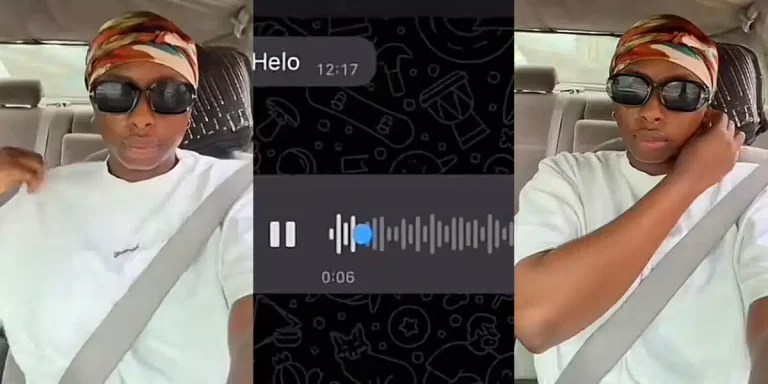 Lady shocked by cab driver’s voice note to her