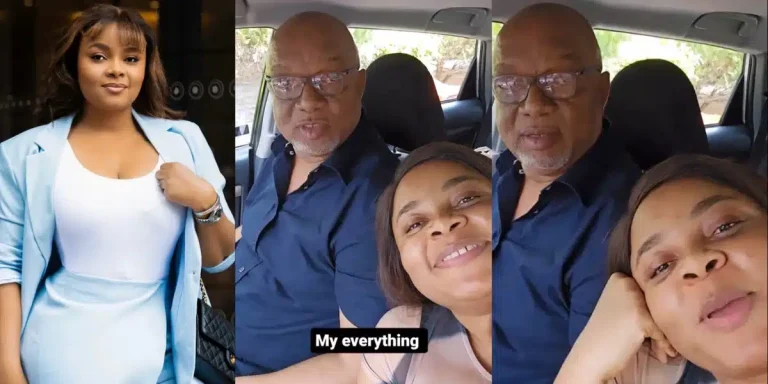 Bimbo Ademoye celebrates her father for his contribution to her latest movie