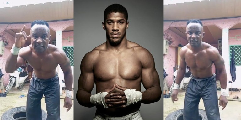 Nigerian man challenges Anthony Joshua to boxing match, vows to knock him out in 2nd round