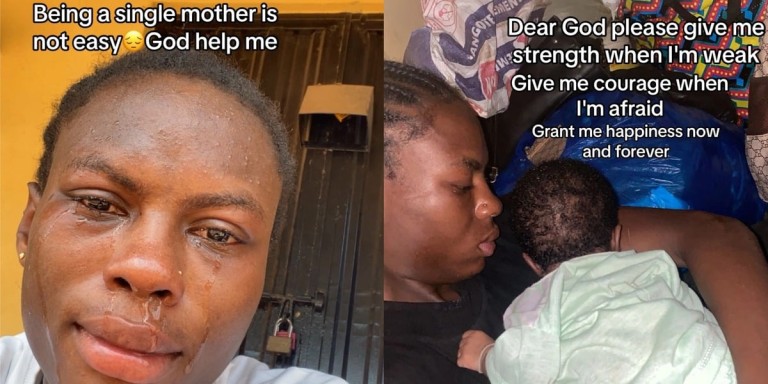 Nigerian single mother’s tearful plea for help goes viral