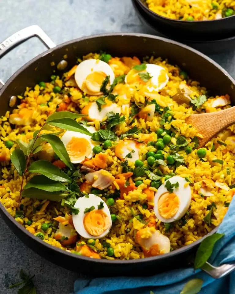 Kedgeree – English curried rice and fish