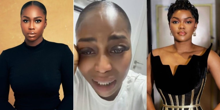 AMVCA10: Lilian Afegbai in tears while congratulating Kehinde Bankole’s win