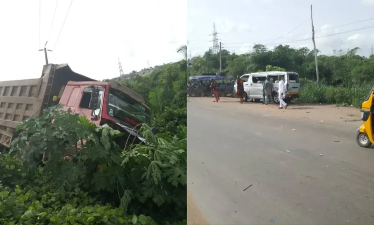 32 passengers escape death in Ogun multiple road accident