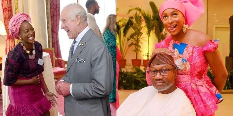 “Femi Otedola Commends Daughter DJ Cuppy on Appointment by King Charles III”