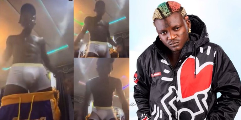 “HOPE THIS GUY IS IN GOOD HEALTH” – REACTIONS ENSUE AS SINGER PORTABLE RETURNS ONLINE TO SHOW OFF HIS “ASSET” AND BRAG ABOUT HIS BEDROOM SKILLS (VIDEO).