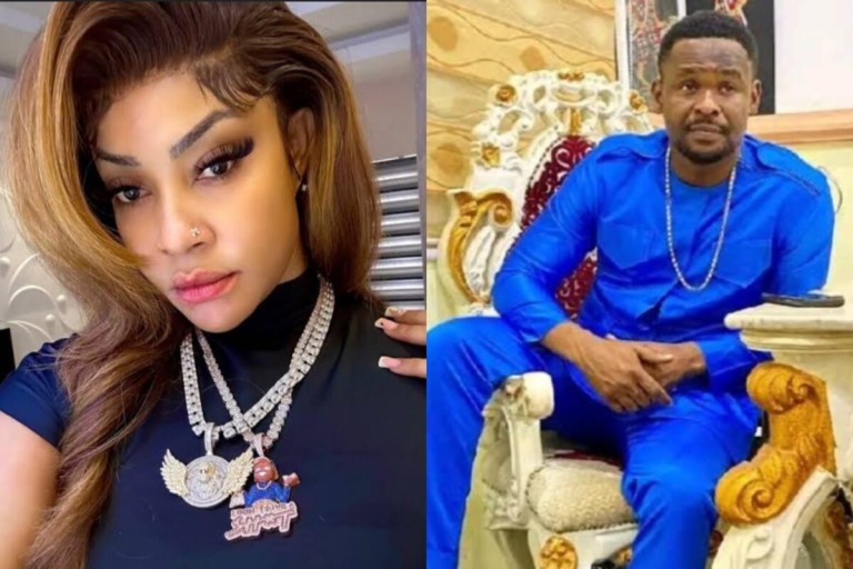 You should have given it to them, the way I was giving it to you codedly” – Angela Okorie drags Zubby Michael over his cash gift to late Junior Pope’s family