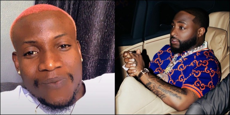 Outrage as Abuja barber who clashed with Davido mocks his bald head