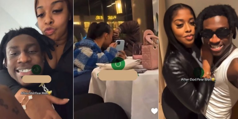 Hours after Shallipopi flaunts girlfriend, another lady shares romantic moments with singer (Video)