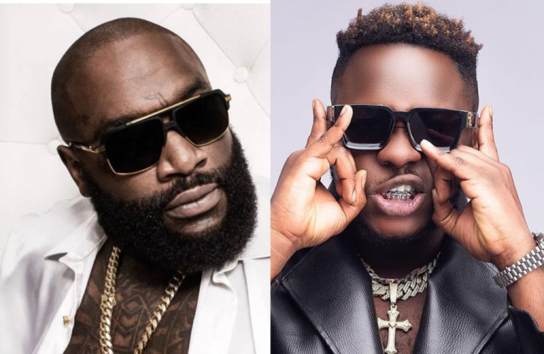 ‘Let’s have a collab, I’m joining Stubborn Academy’ – Rick Ross hails Medikal [Video]