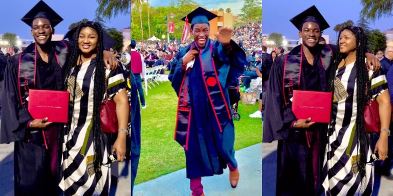 “Omotola Jalade’s Youngest Child Graduates from University: Proud Moment for the Actress”