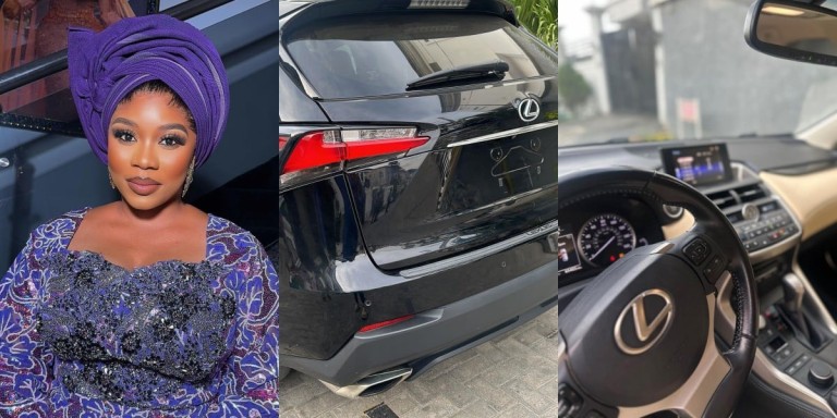 Wumi Toriola overjoyed as she acquires new Lexus