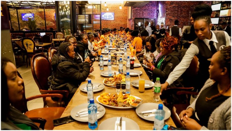 FIFA U-17 Women’s World Cup: Zambia’s Copper Princesses celebrate return after 10 years with lavish dinner