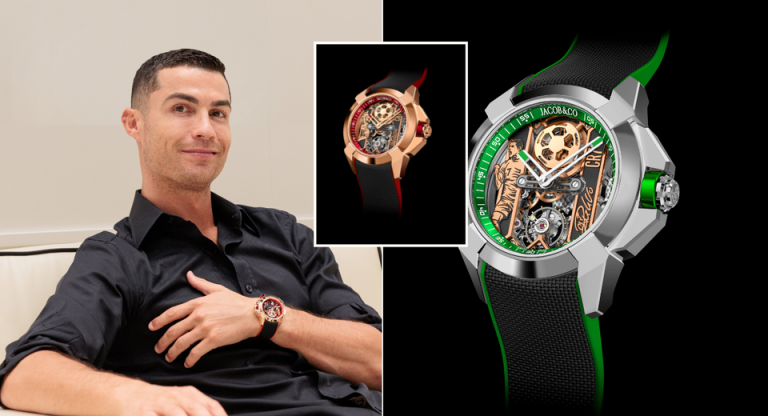 CRISTIANO RONALDO LAUNCHES EXCLUSIVE LIMITED-EDITION WATCH COLLECTION WITH JACOB & CO.