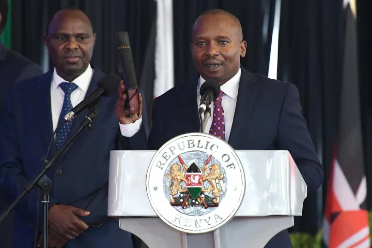 KENYA’S PRESIDENT RUTO NOMINATES KINDIKI AS NEW DEPUTY FOLLOWING GACHAGUA’S IMPEACHMENT