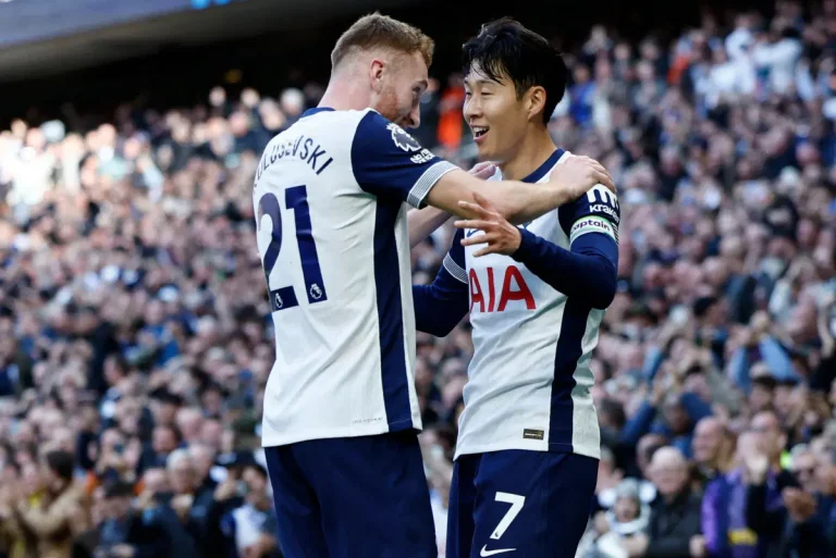 TOTTENHAM THRASH WEST HAM 4-1 WITH SECOND-HALF ONSLAUGHT