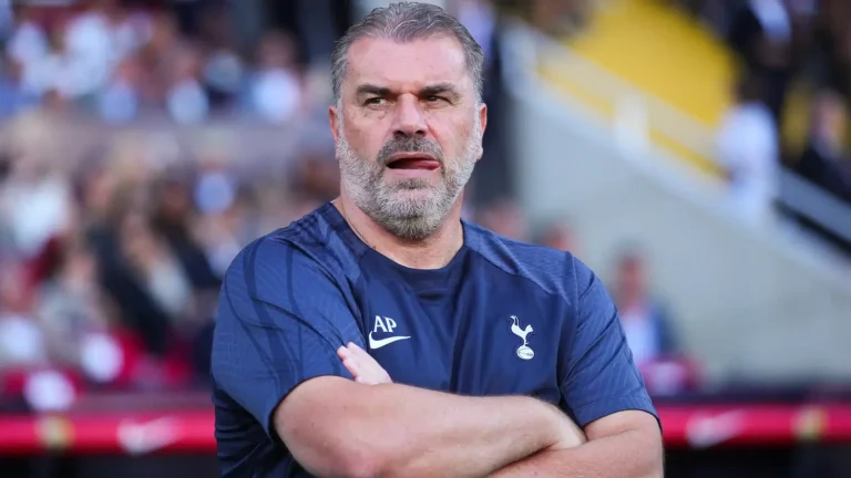 TOTTENHAM’S ANGE POSTECOGLOU CALLS FOR RELENTLESS PURSUIT OF SUCCESS AMIDST “SPURSY” REPUTATION