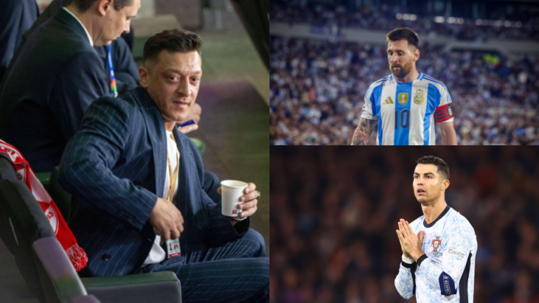 MESUT OZIL’S UNEXPECTED TAKE ON THE MESSI-RONALDO DEBATE