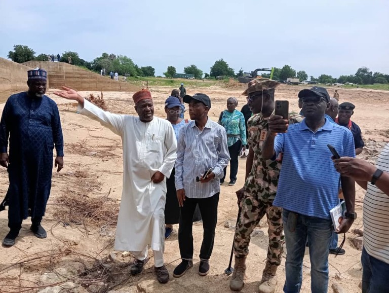 FEDERAL GOVERNMENT VISITS ALAU DAM POST-FLOOD DISASTER