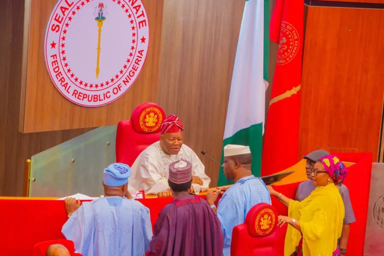 SENATE PASSES VOTE OF CONFIDENCE FOR SENATE PRESIDENT GODSWILL AKPABIO