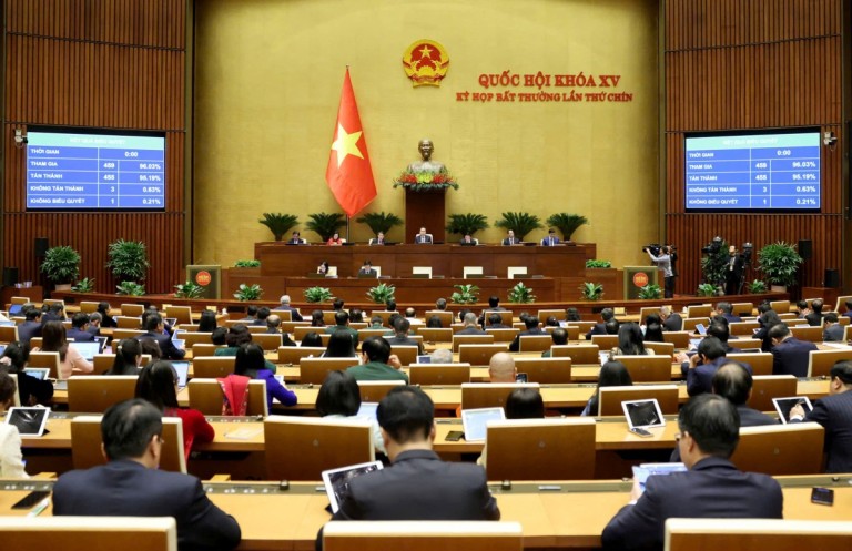 Vietnam parliament approves $8bn rail link to China