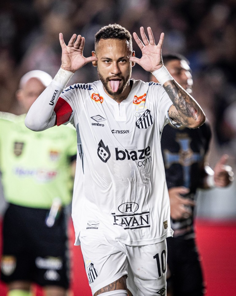 Neymar scores first goal since returning to football after a year out