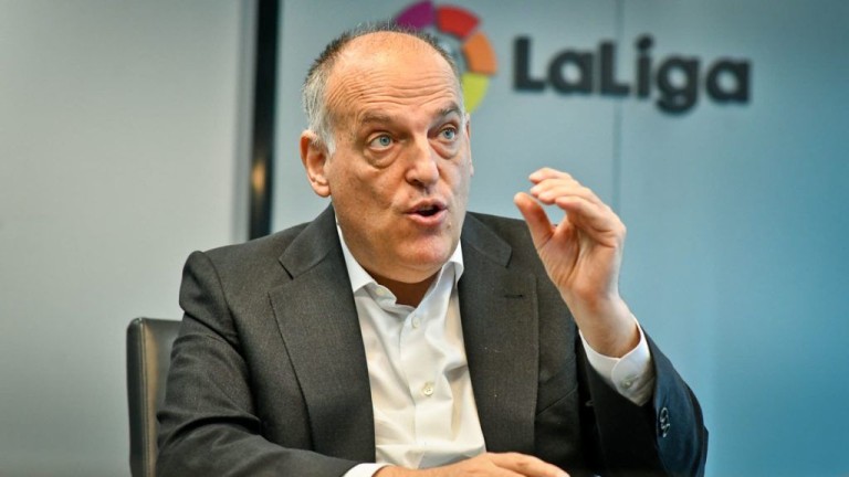 Dani Olmo should not remain with Barça – LaLiga President, Tebas