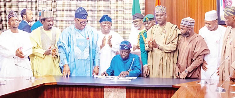 BREAKING: Tinubu signs N54.99tn 2025 budget into law