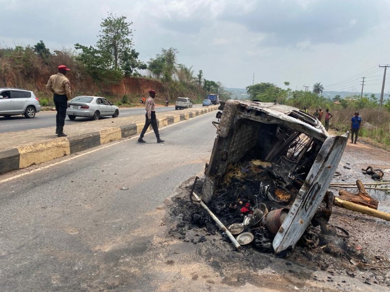 16 die in Abeokuta-Sagamu expressway gas cylinder explosion